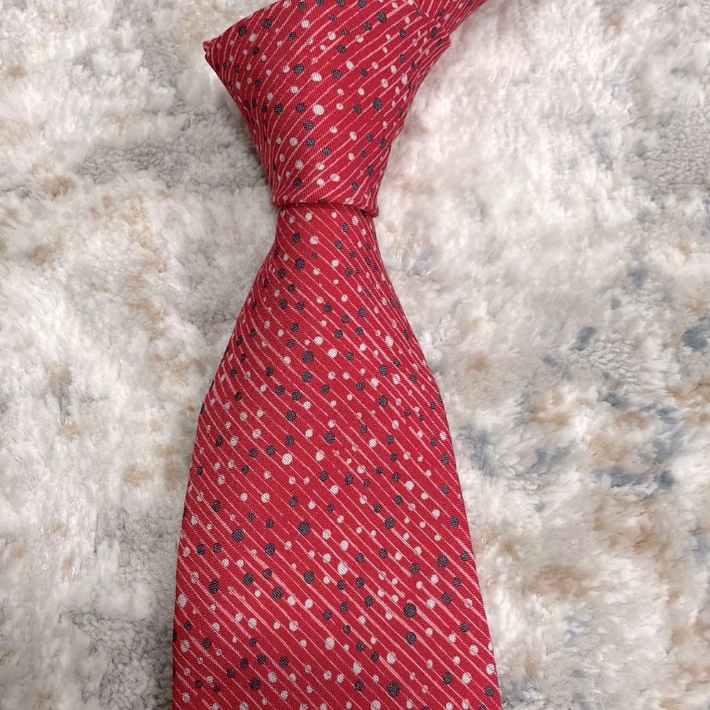 **SOLD** Beautiful Isaia Napoli Triple Fold Tie